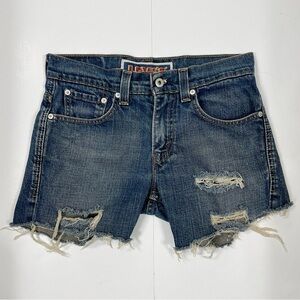 Levi’s Women’s 511 Skinny Distressed Jean Shorts Size 29 (US 8)